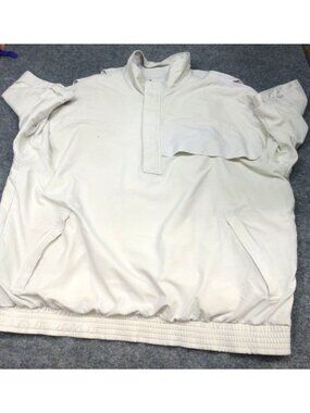 Zero Restriction XXL Gore-Tex Golf Pullover Jacket White Lightweight USA